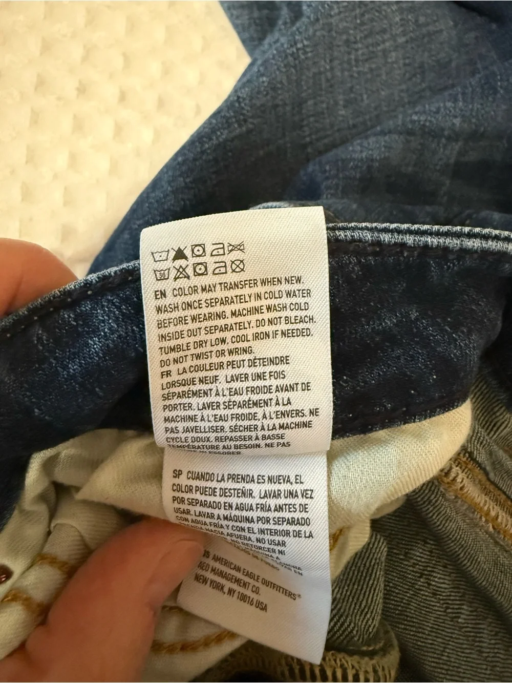 American Eagle Outfitters Men’s Indigo Relaxed Straight Jeans